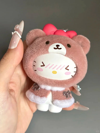 Sanrio Fuzzy Costume Charm Changeable Face Blind Box
