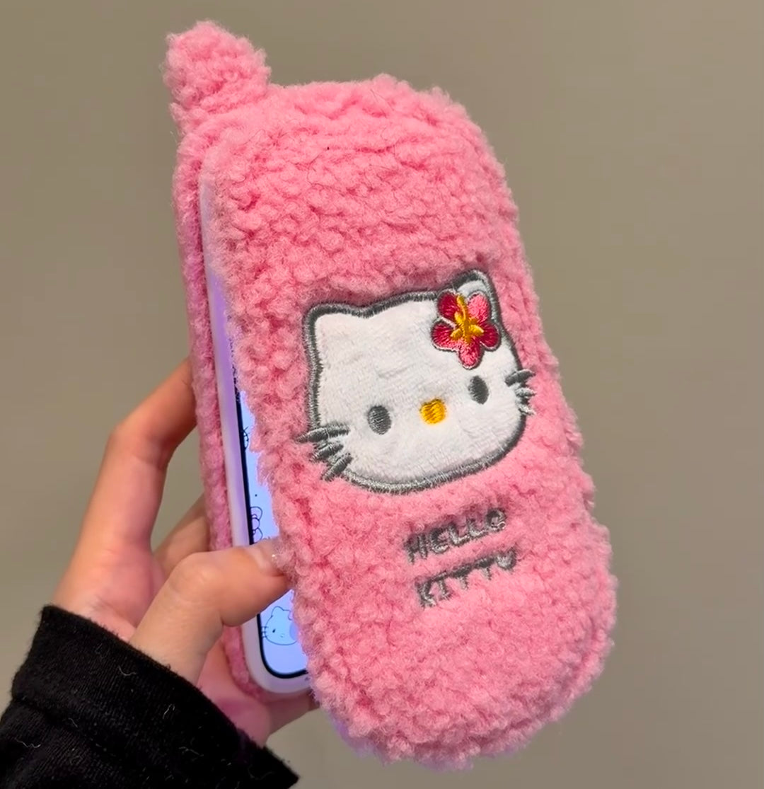 HelloKitty Y2K Pink Fluffy Phone Case