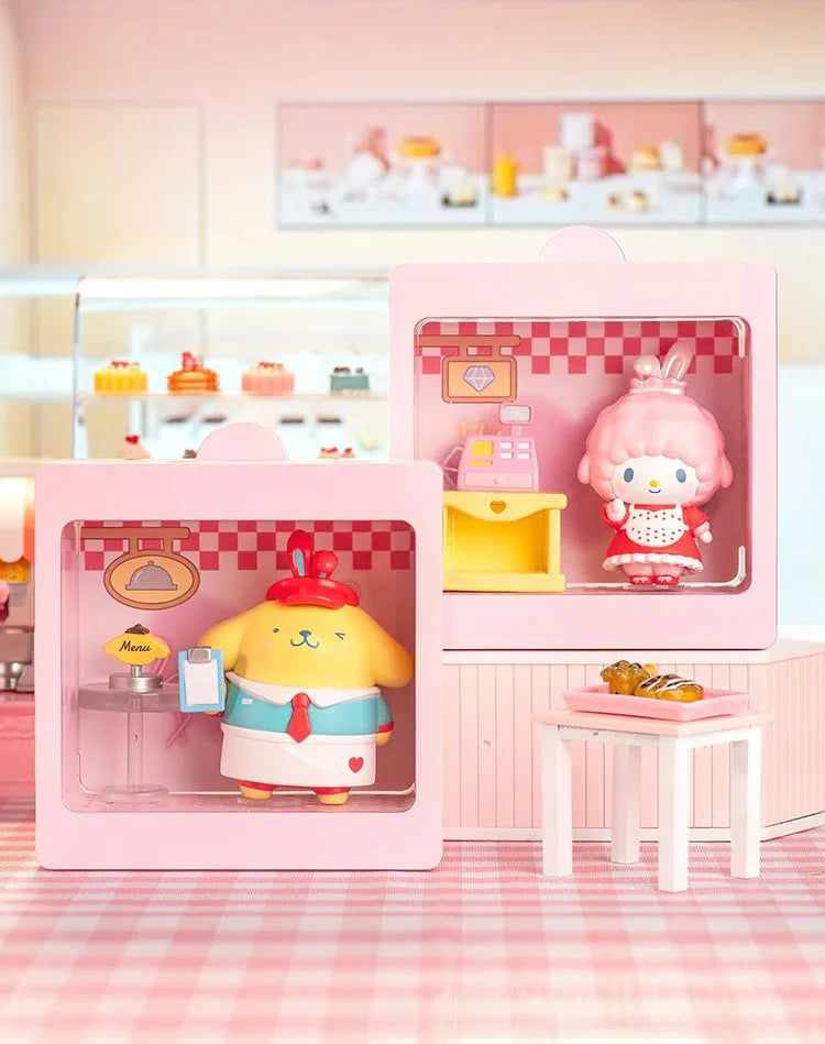 Sanrio Café Series with Scene Frame Mini Night Light Blind Box