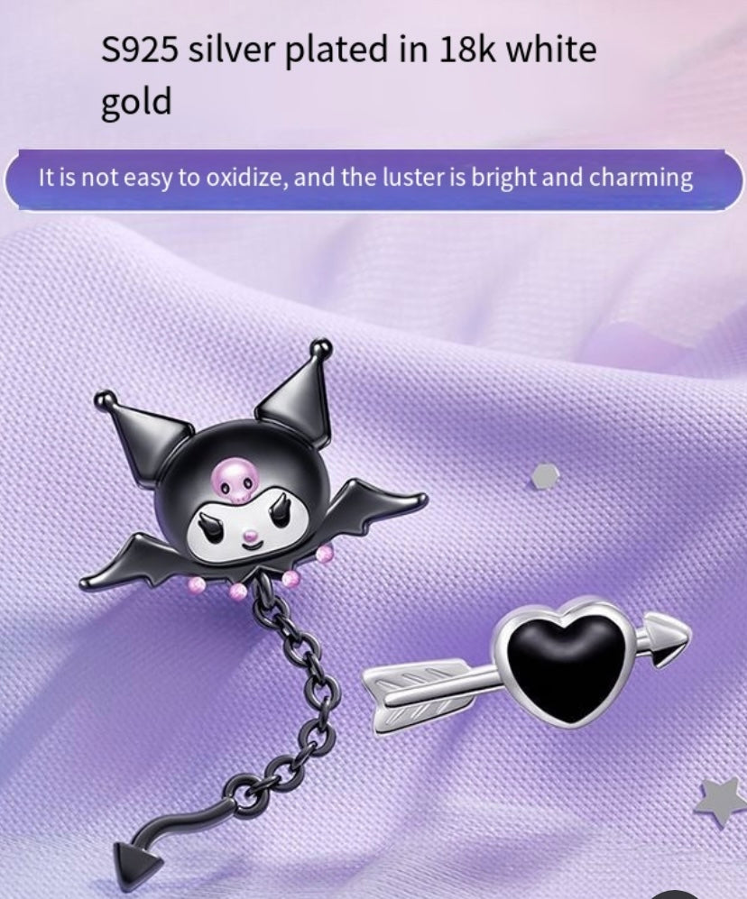 Kuromi Ohrstecker