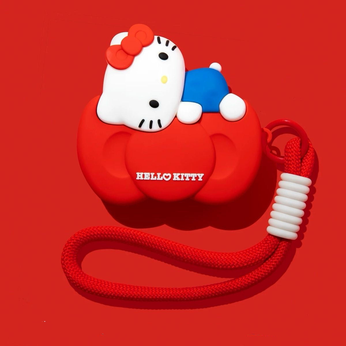 Hello Kitty Red Bow Silicone AirPods Case