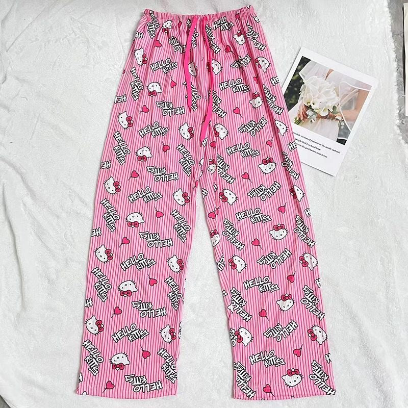 Hello Kitty Ultra Soft Cozy Fleece Lounge Pants