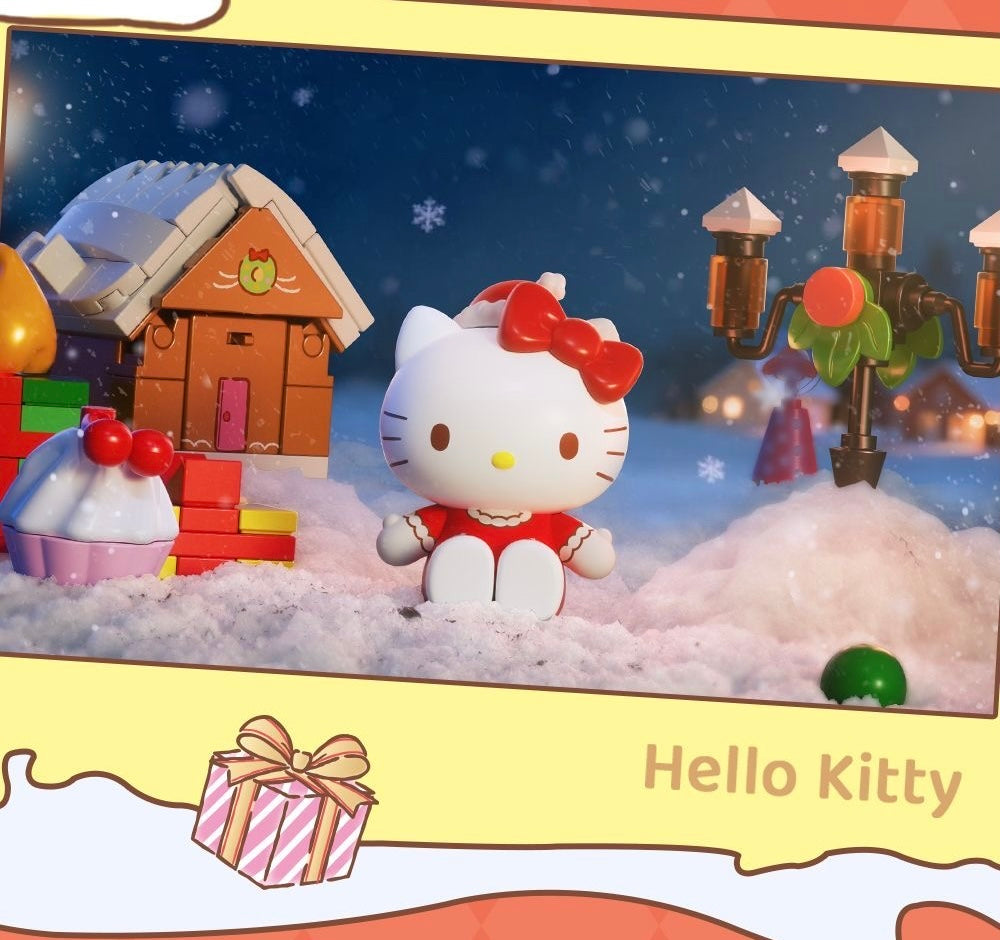 Sanrio Christmas Tree Building Set - Hello Kitty & Friends Edition🎄