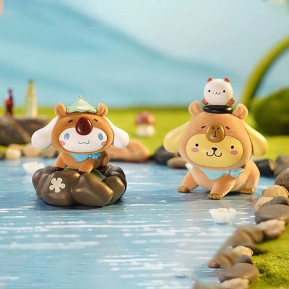 Sanrio Capybara Costume Flocked Blind Box