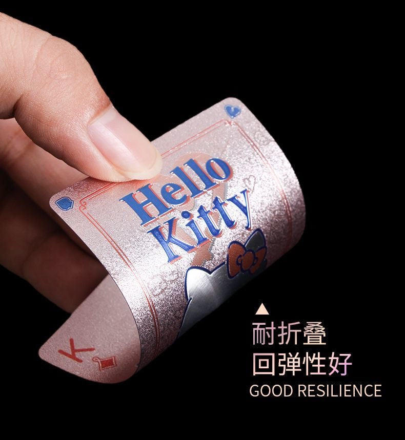 Sanrio Couture Metaluxe Waterproof Playing Cards