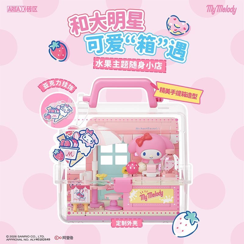 Sanrio Fruit Shop Manager Mini DIY Dollhouse