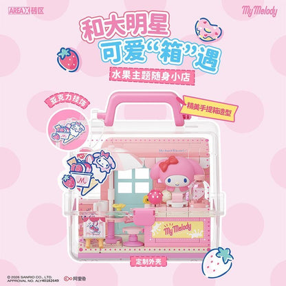 Sanrio Fruit Shop Manager Mini DIY Dollhouse