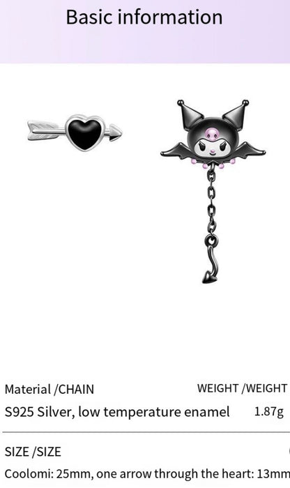 Kuromi Ohrstecker