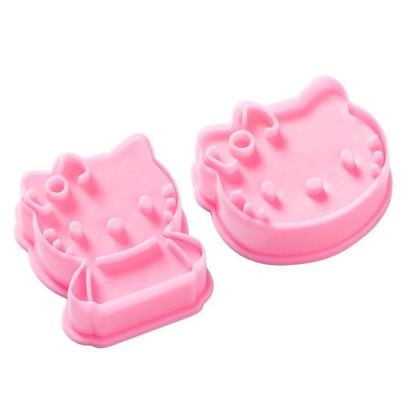Hello Kitty Fun Fruit Molds 4 Pcs Set