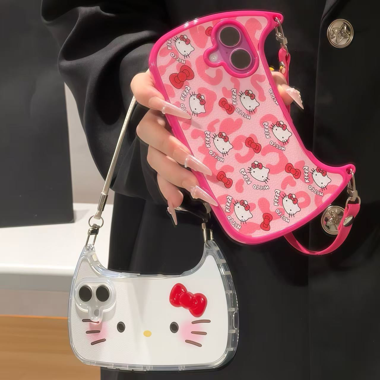 Hello Kitty Handbag Phone Case With Lanyard
