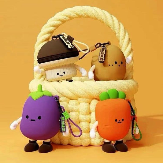 Happy Veggie Silicone Squeeze Case