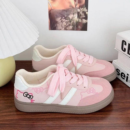 HelloKitty Embroidery Delight Sneakers