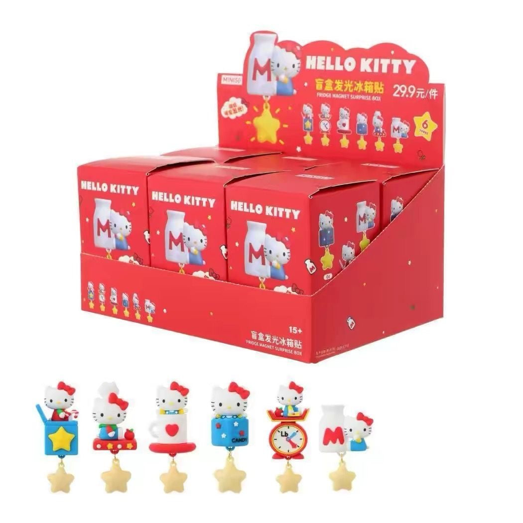 Hello Kitty Shake Light Star Fridge Magnet