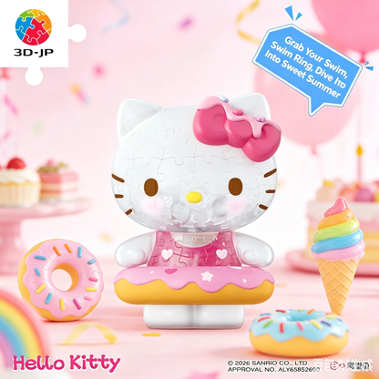 Hello Kitty Crystal 3D Puzzle Statue (Limited Edition)
