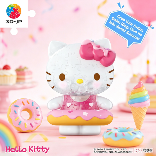Hello Kitty Crystal 3D Puzzle Statue (Limited Edition)