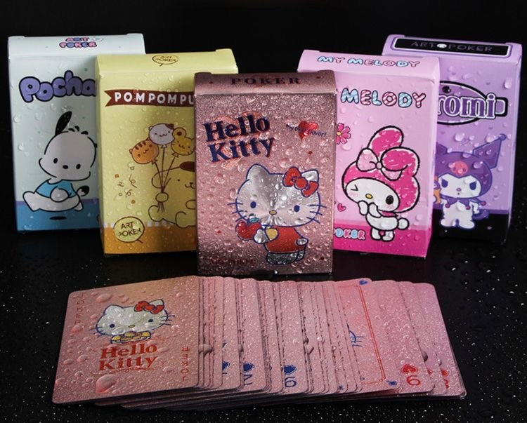 Sanrio Couture Metaluxe Waterproof Playing Cards