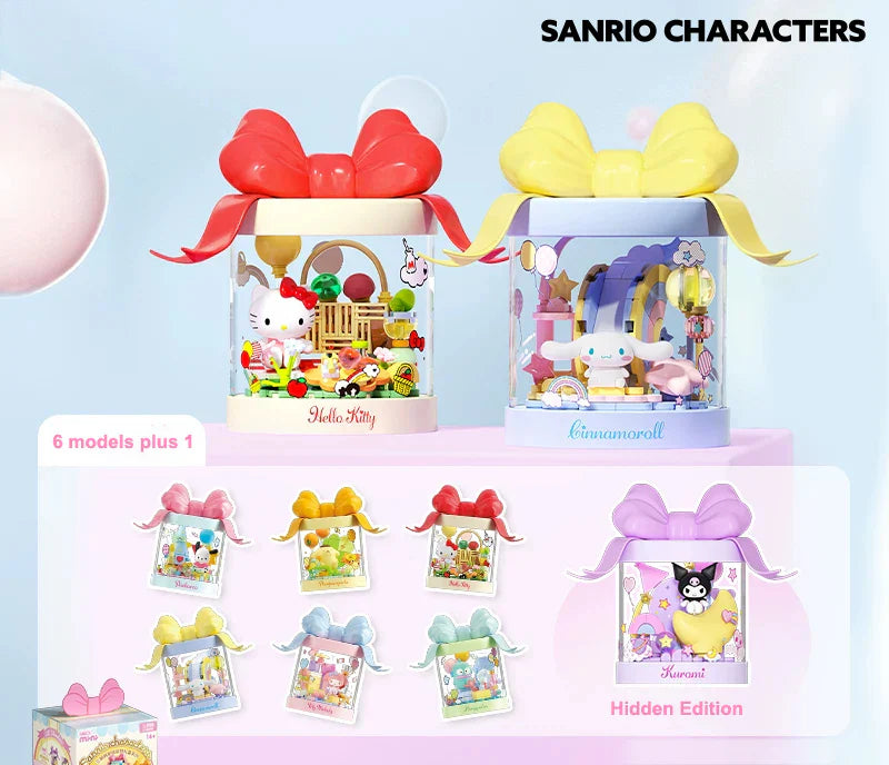 Sanrio Sweet Dreams Mini Diorama Building Blocks Blind Box