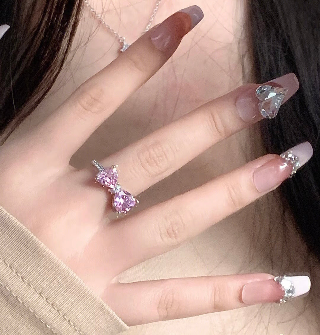 Hello Kitty Pink Bow Promise Ring