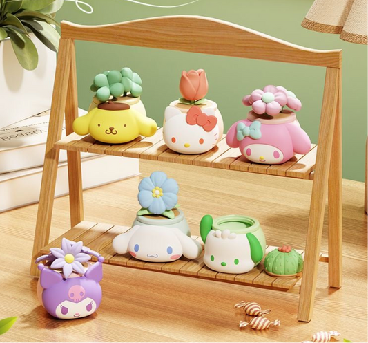 Sanrio Characters Potted Series Of Ornaments