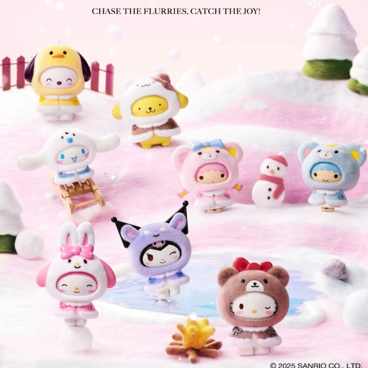 Sanrio Mystery Cloak Series Spin & Reveal Blindbox （Pre Order 11.30）