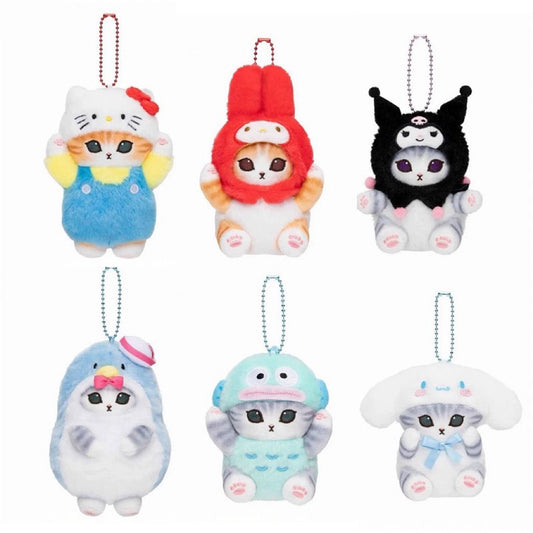 Sanrio x Mofusand Enchanted Mini Pals Plushie Keychain (Limited Edition)