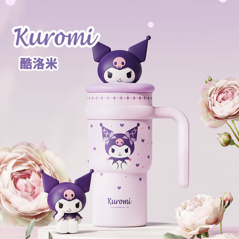 Sanrio 700ml Jumbo Joy Tumbler with Handle Stainless Steel Insulated Cup