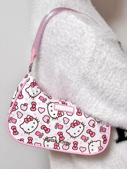Sanrio Y2K Nylon Shoulder Bag With Gift Box