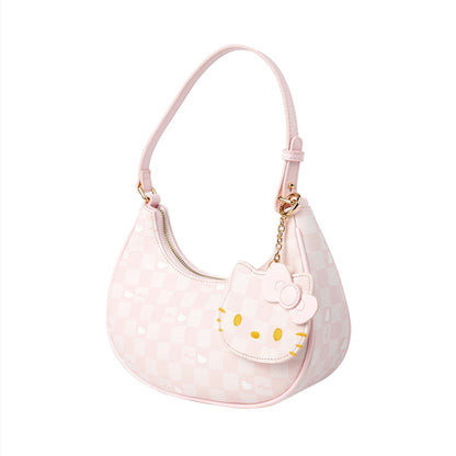 Hello Kitty Blush Pink Vanity Shoulder Bag with Mirror