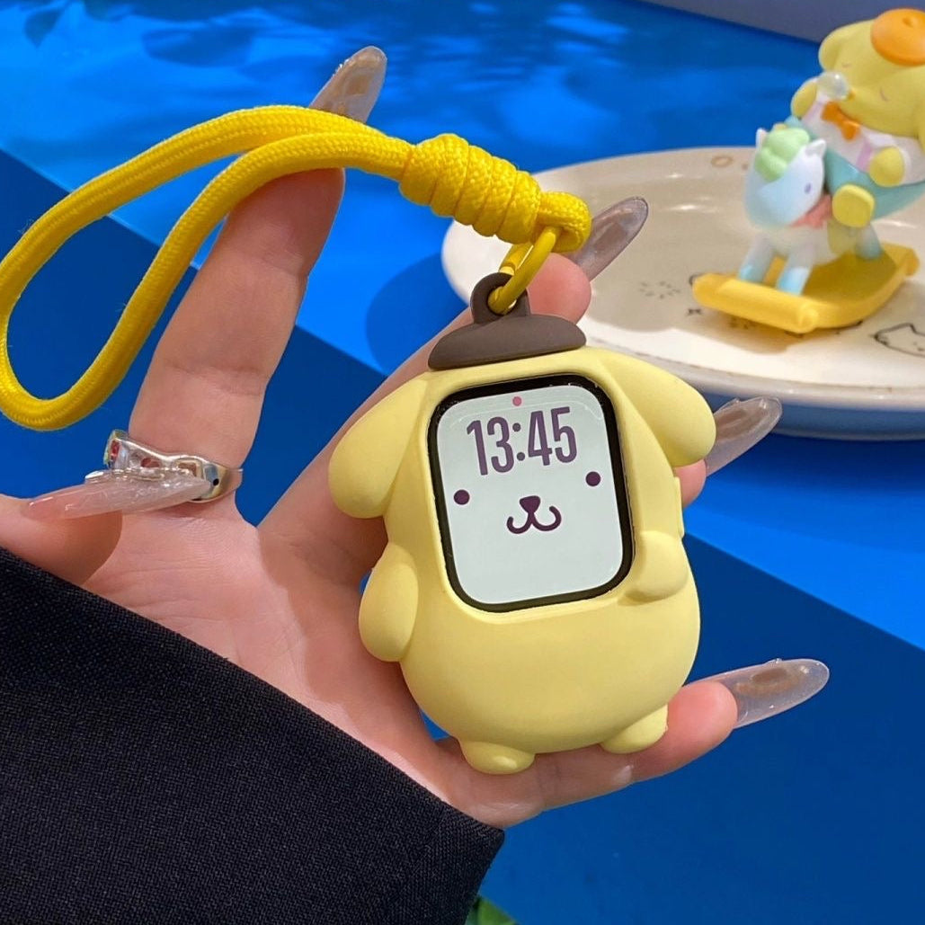 Sanrio Characters Silicone Apple Watch Protective Case with Lanyard