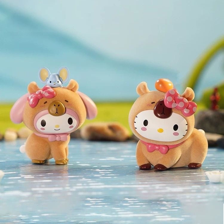 Sanrio Capybara Costume Flocked Blind Box