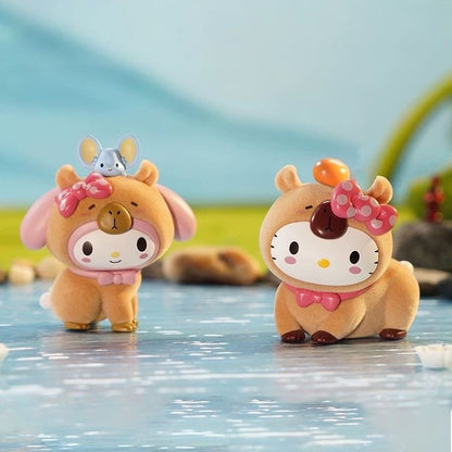 Sanrio Capybara Costume Flocked Blind Box