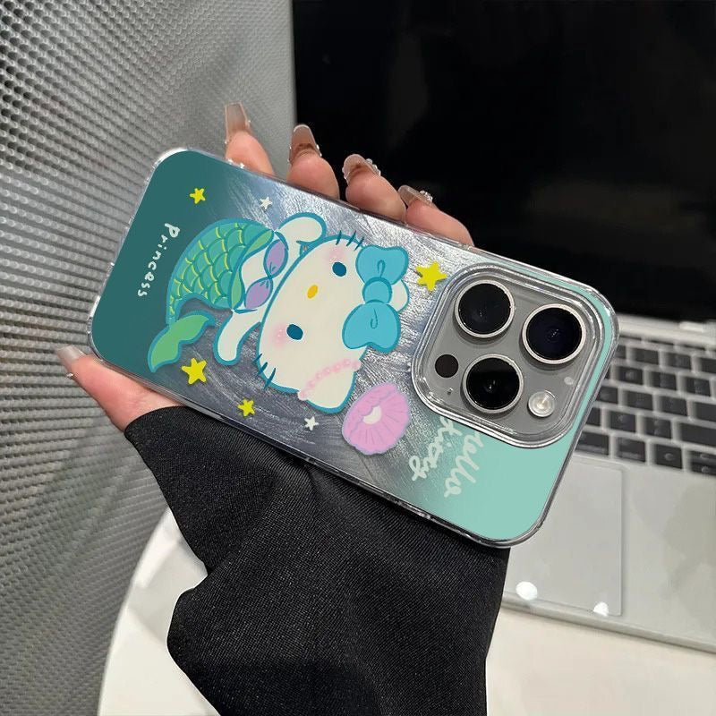 Kitty‘s Ocean Treasure Set - Hello Kitty Mermaid Phone Case & Matching Charm Bracelet