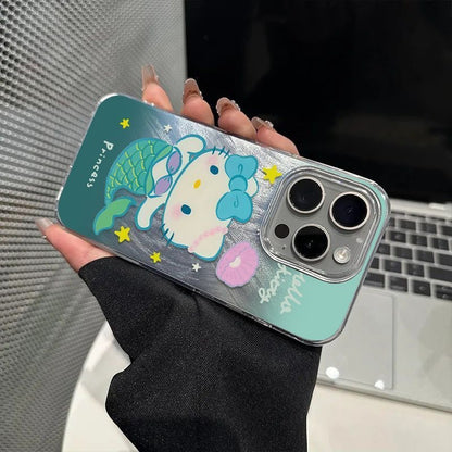 Kitty‘s Ocean Treasure Set - Hello Kitty Mermaid Phone Case & Matching Charm Bracelet
