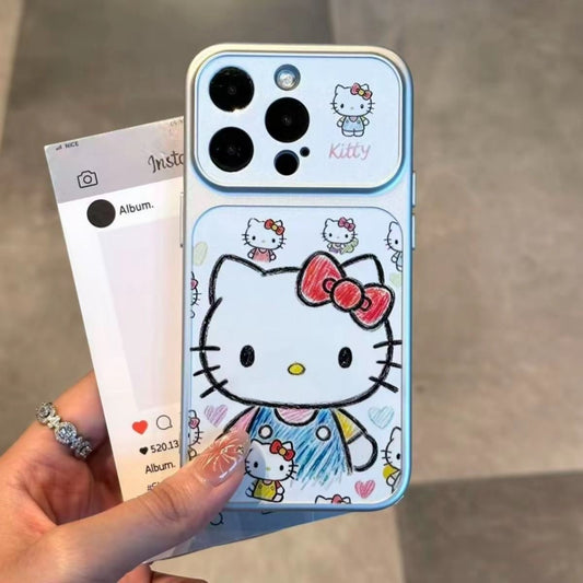 Vintage Hand Drawn Hello Kitty Soft Protective iPhone Case