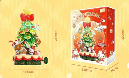 Sanrio Christmas Tree Building Set - Hello Kitty & Friends Edition🎄