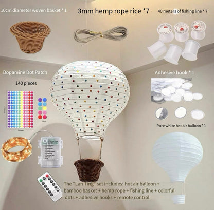 Hello Kitty Cozy Cloud Light Glow Balloon DIY Kit