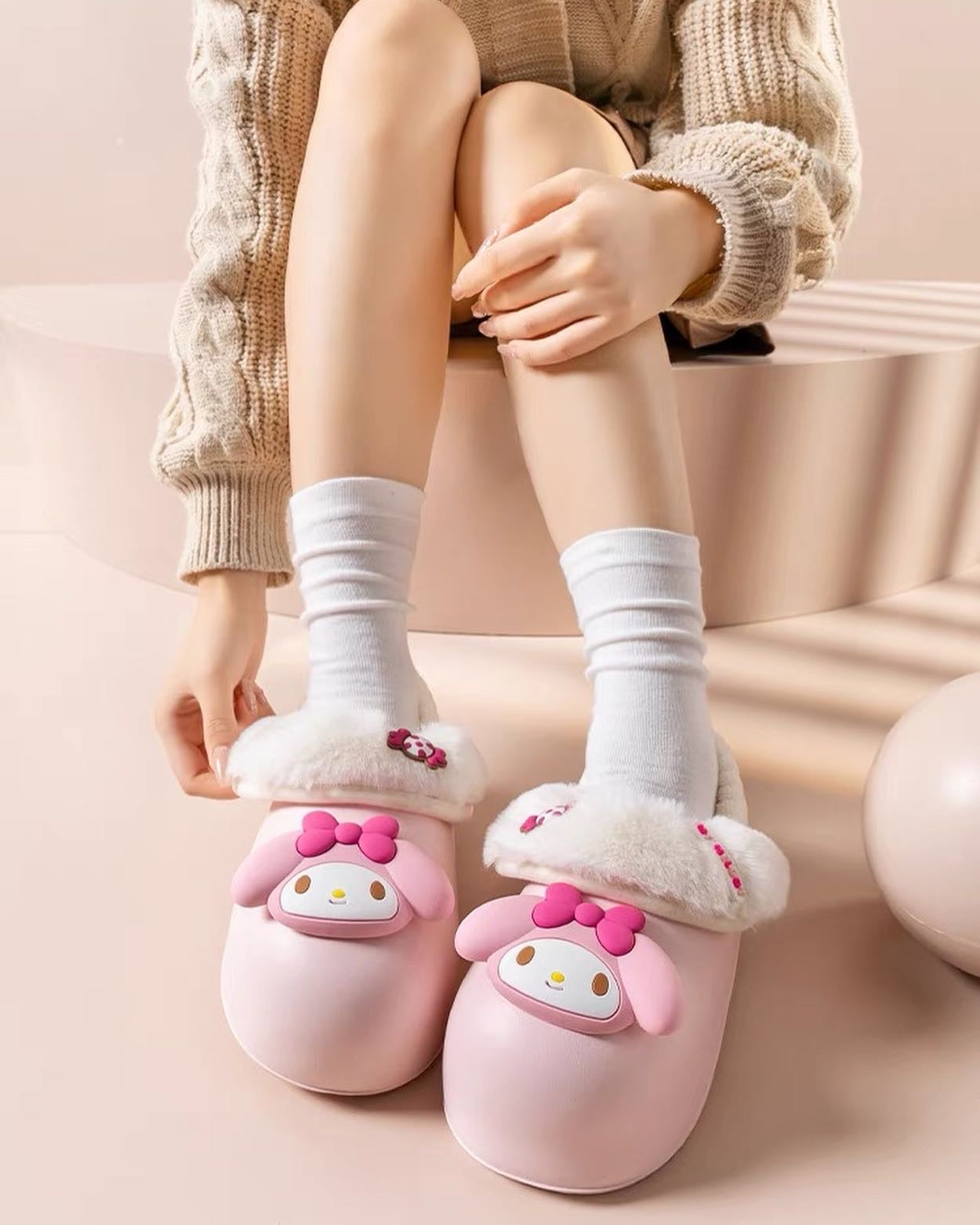 Sanrio Fluffy Slippers