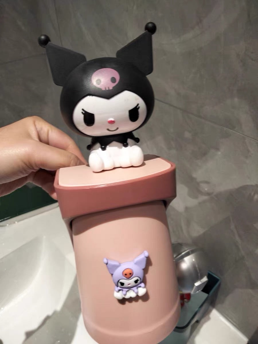 Magnetisches Badezimmer-Organizer-Set zum Aufhängen für Kinder von Sanrio