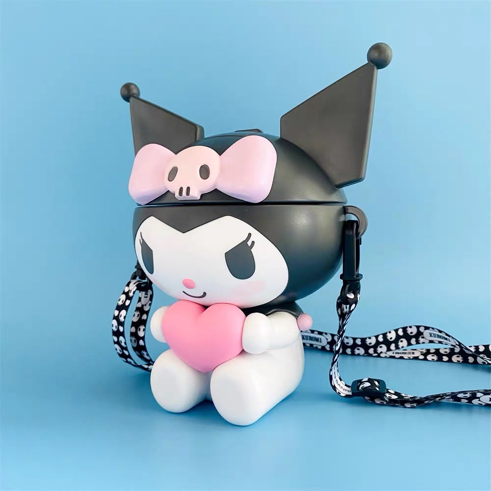 Trinkbecher mit Kuromi-Motiv
