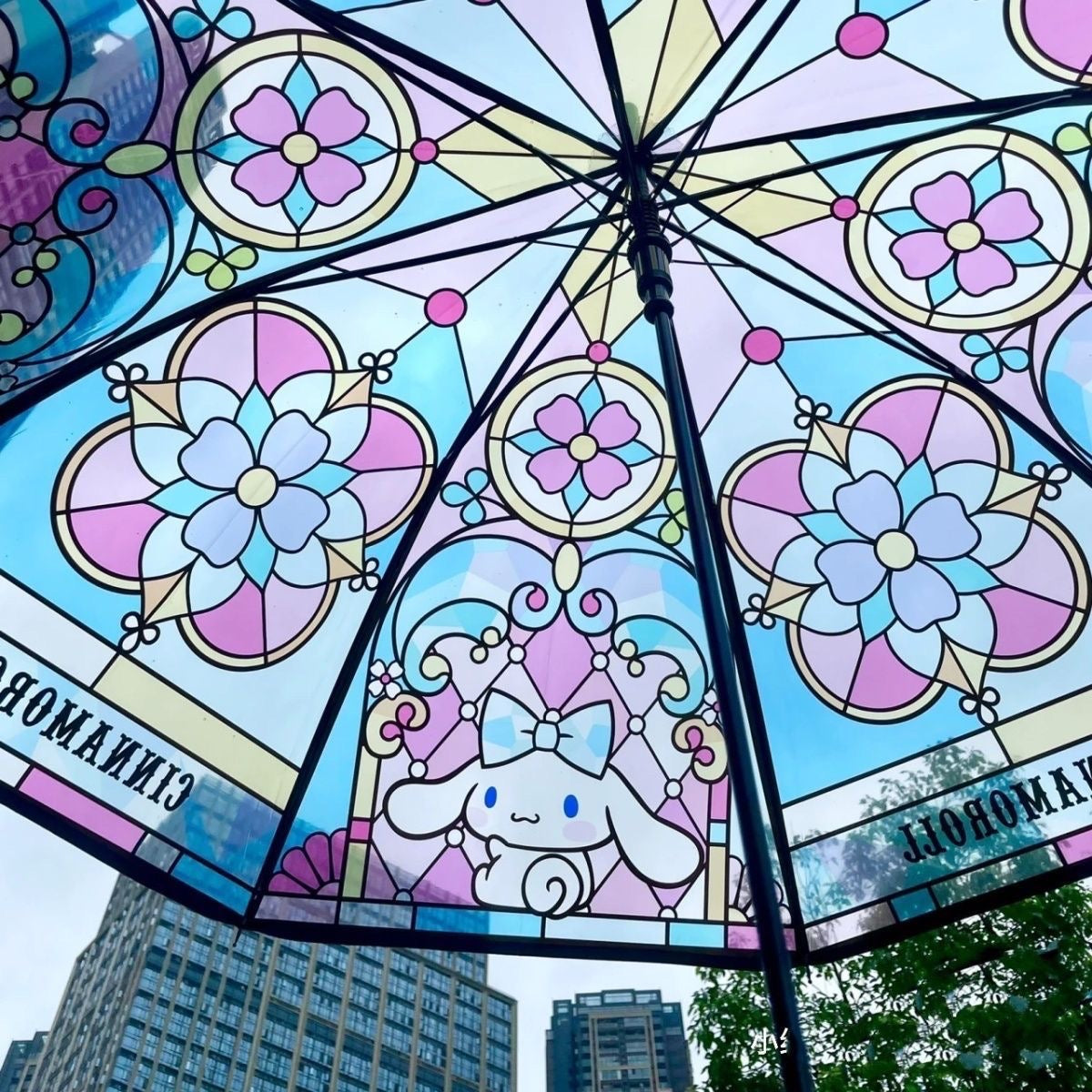 Sanrio Umbrella with Stained Glass Pattern