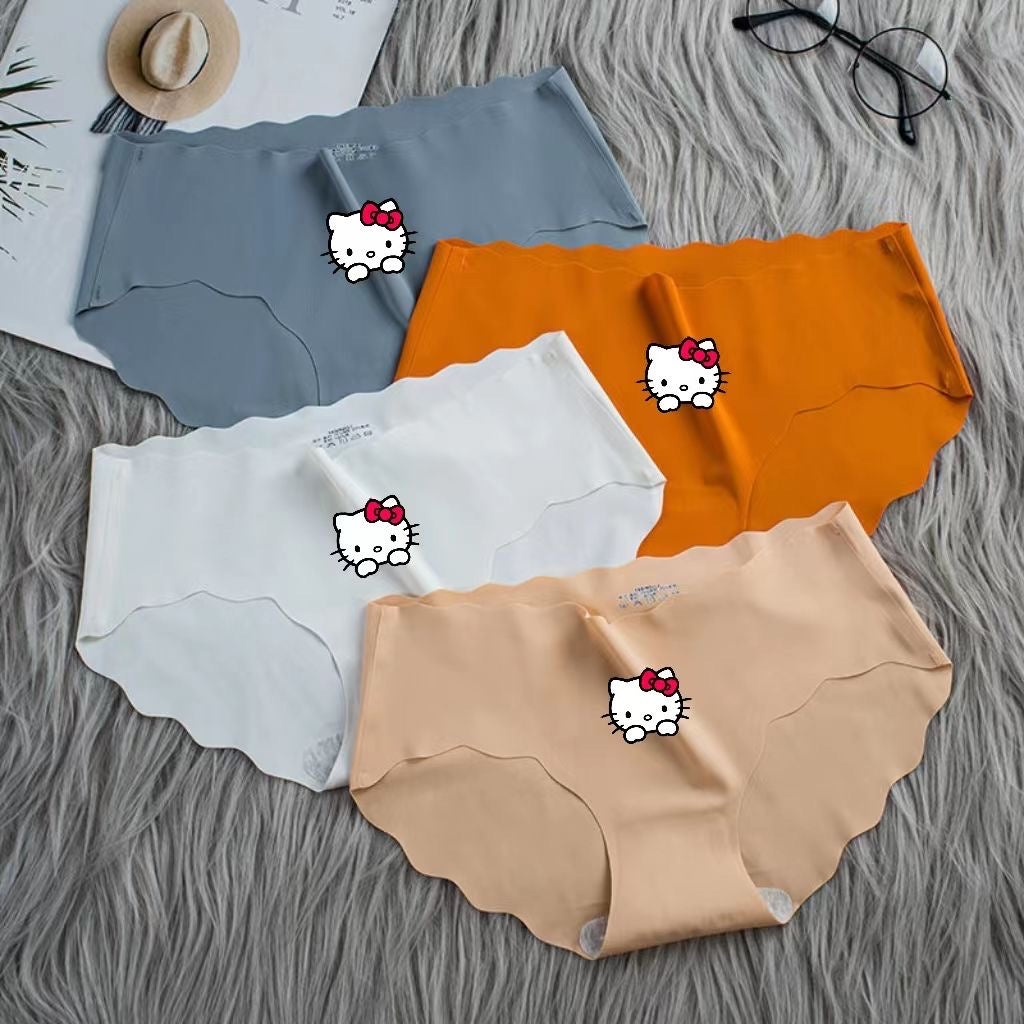 Hello Kitty Seidiges nahtloses Höschen