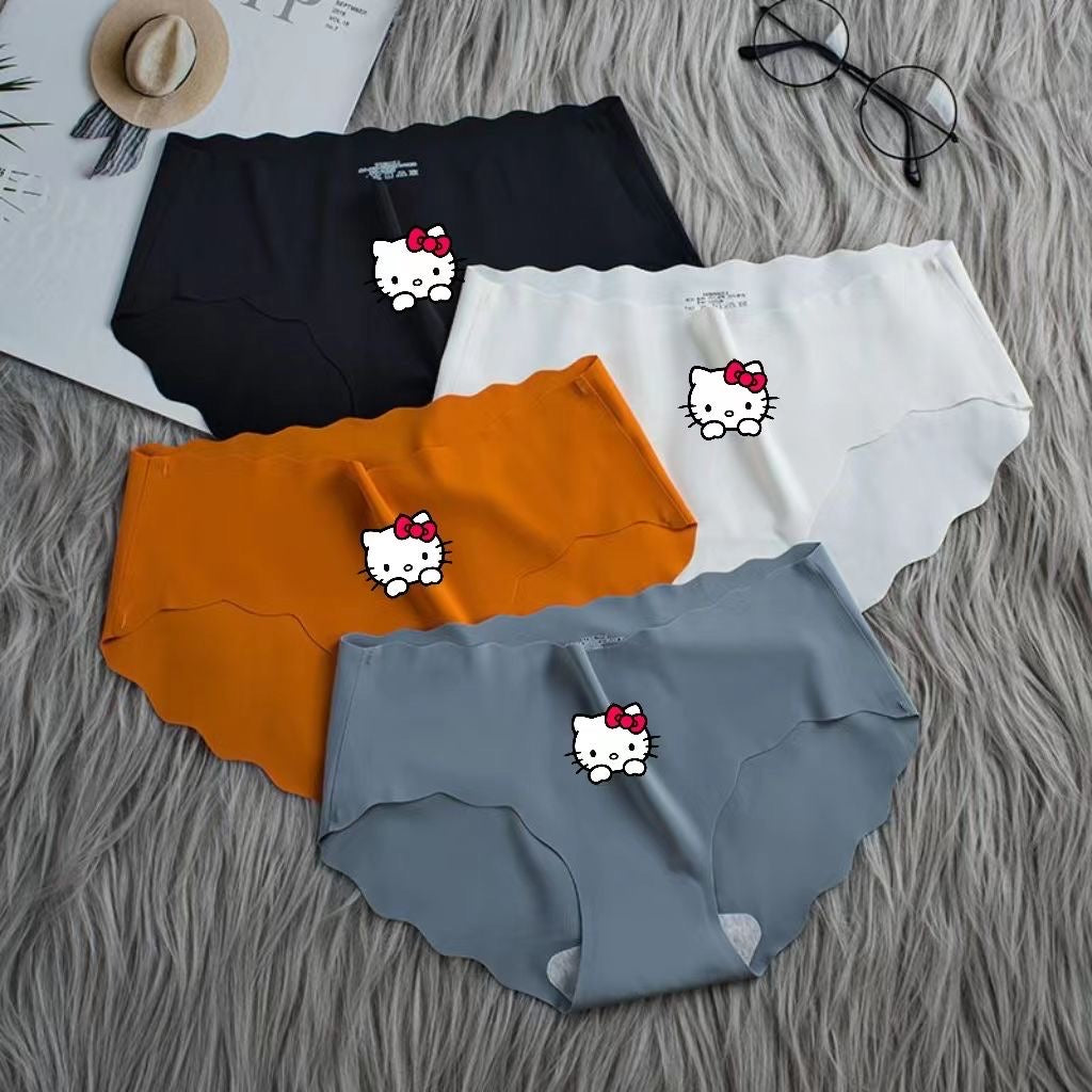 Hello Kitty Seidiges nahtloses Höschen