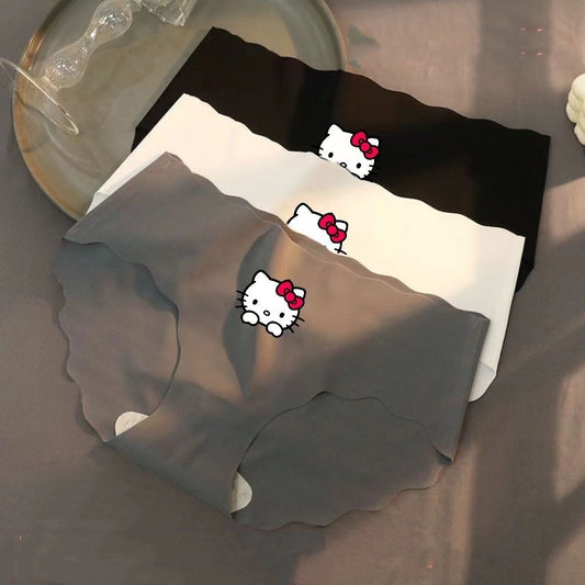 Hello Kitty Seidiges nahtloses Höschen