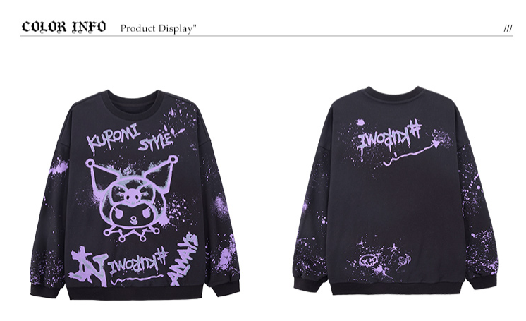 Kuromi-Pullover-Shirt