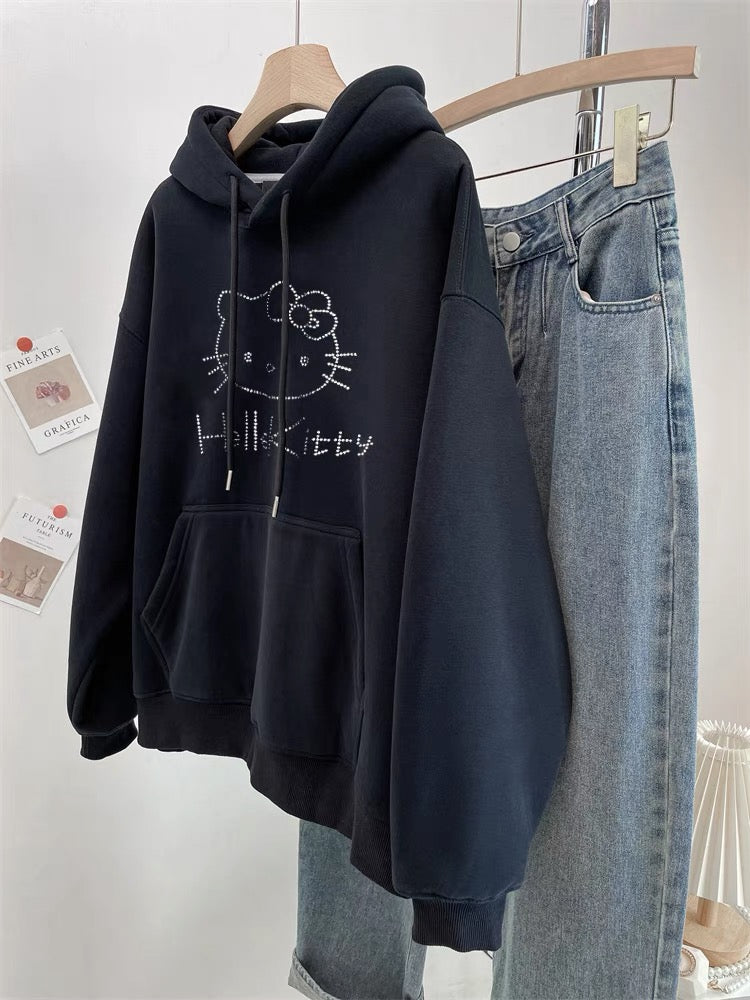 HelloKitty Fleece-Pullover