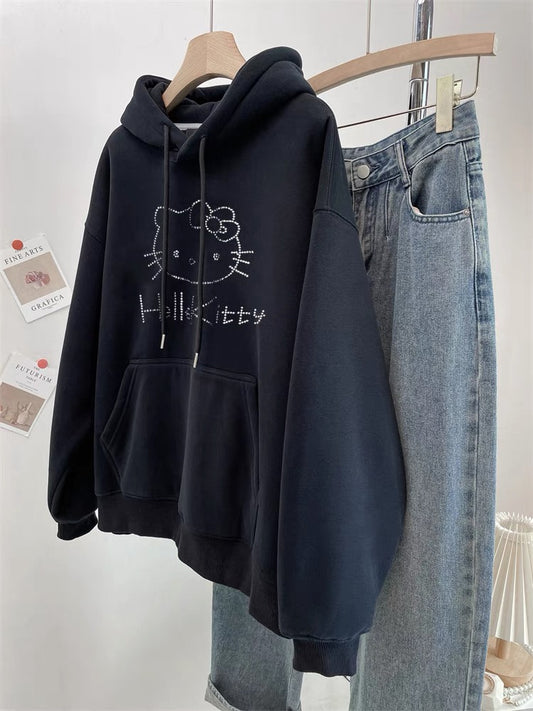 HelloKitty Fleece Sweater Shirt