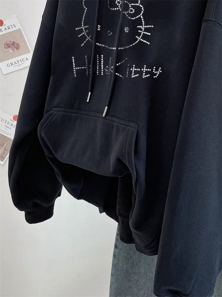 HelloKitty Fleece-Pullover