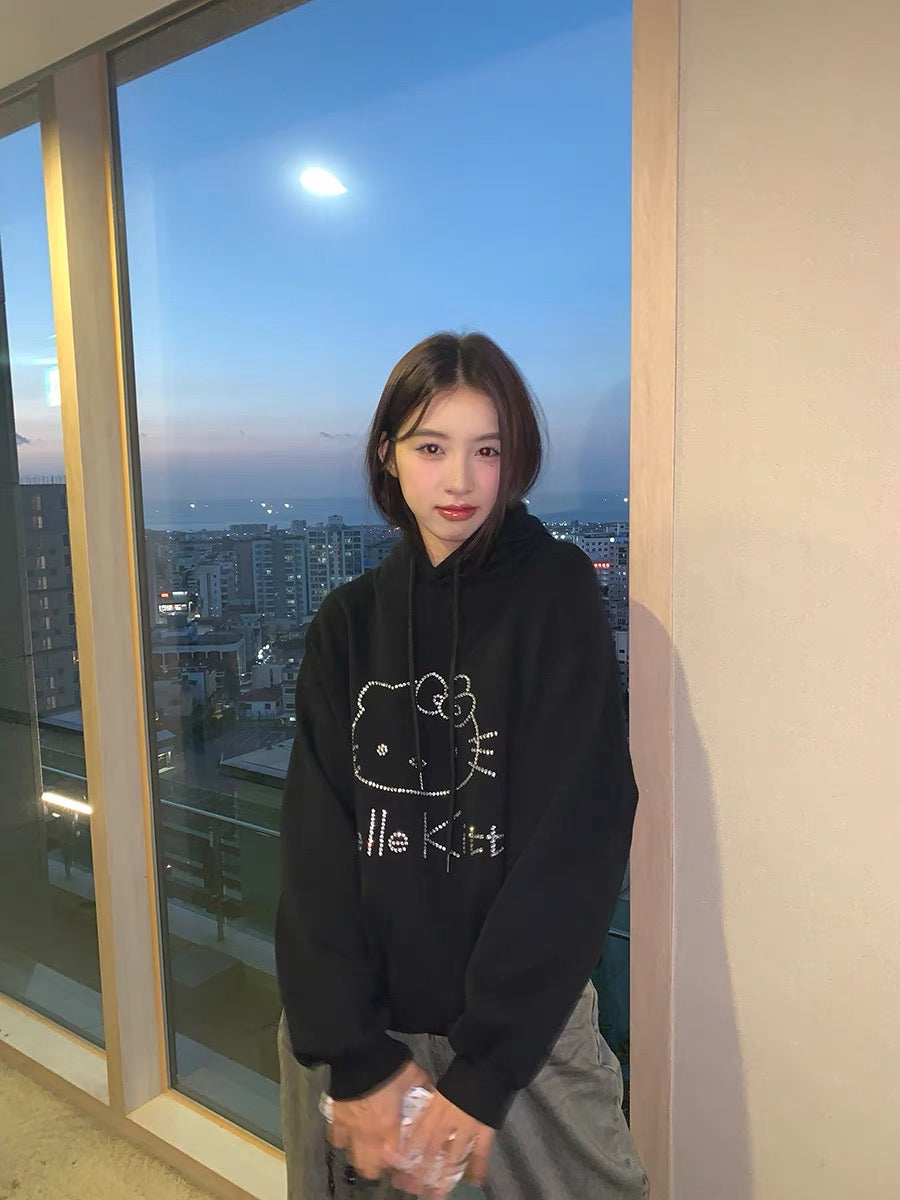 HelloKitty Fleece-Pullover