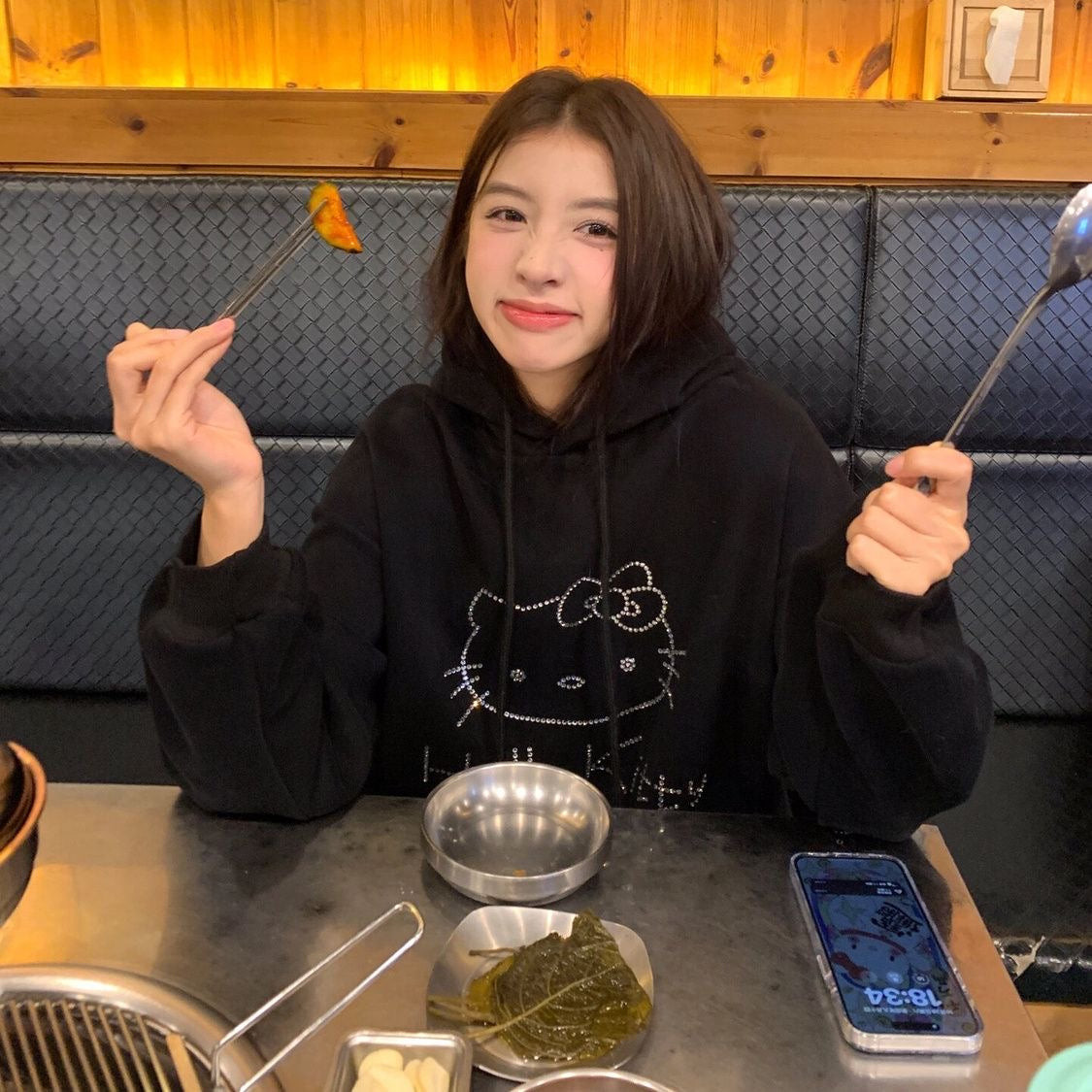 HelloKitty Fleece-Pullover