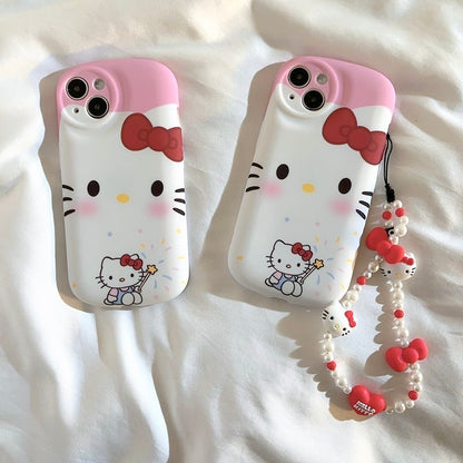 Hello Kitty Magic Wand Phone Case with Charm 💖